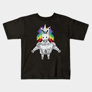 Unicorn Muscle Power Kids T-Shirt